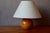 Beige Wooden Ball Table Lamp, 1970s For Sale - Image 8 of 9
