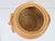 Metal Vintage Rush Snake Charmer Lidded Basket, 1960 For Sale - Image 7 of 8