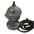 Gothic 1940s Medieval Knight Helmet Chrome Eletric Lighter by Omsco For Sale - Image 3 of 7