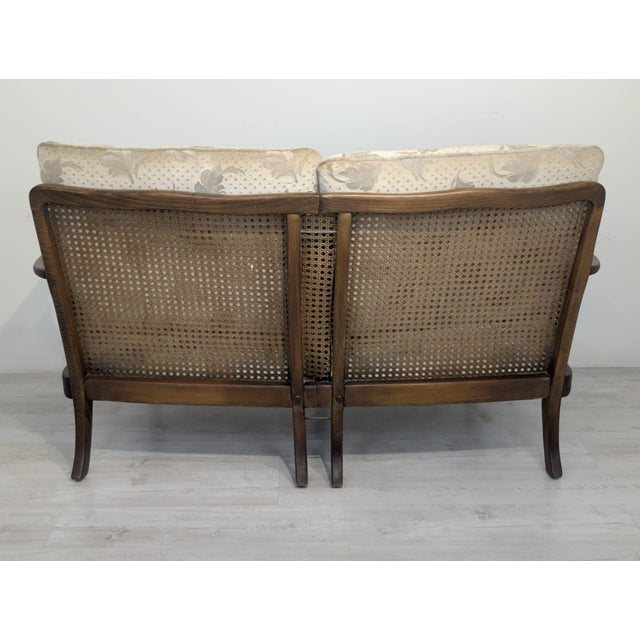 Vintage Louis Sofa with Woven Sides, 1965 For Sale - Image 10 of 18