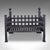 Antique Fire Basket, English, Wrought Iron Fireplace Grate, Victorian, c.1885 For Sale - Image 4 of 10
