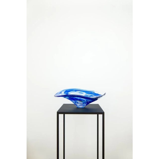 Glass Feel the Sun Glass Sculpture by Eline Martherus, Set of 3 For Sale - Image 7 of 9