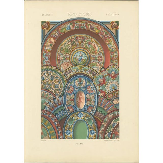 Duran after Albert Racinet, LXVII of L’Ornement Polychrome, 1869, Paper For Sale - Image 10 of 10
