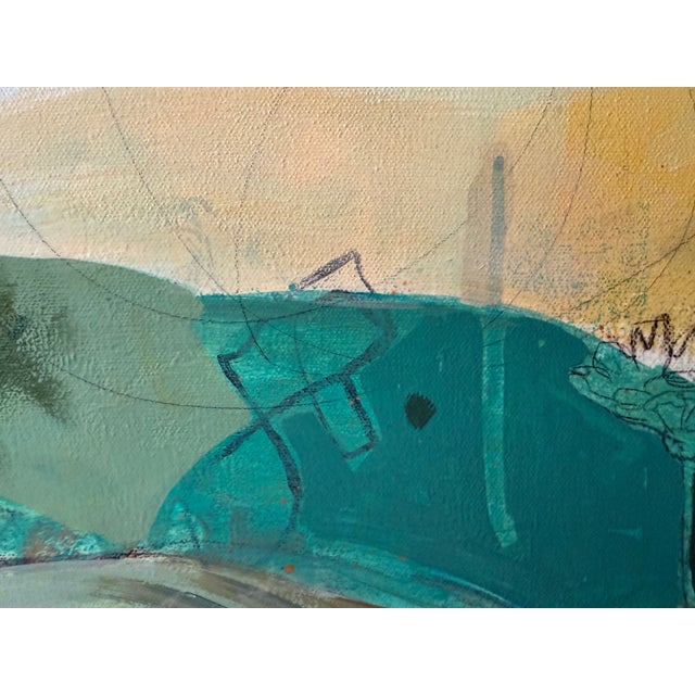 “Lobo Motion” a Wolf Painting by LWren Walraven For Sale - Image 10 of 12