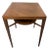 1990s Baker Milling Road Inlaid Square Table For Sale