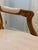 Louis XV-Style Armchair in Peach Silk Upholstery For Sale In Nashville - Image 6 of 7