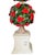 Late 20th Century Italian Capodimonte Three Sphere Floral Topiary For Sale In San Diego - Image 6 of 6