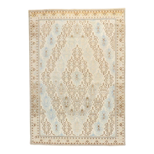 Vintage Persian Kashan - 4'1" x 5'6" For Sale