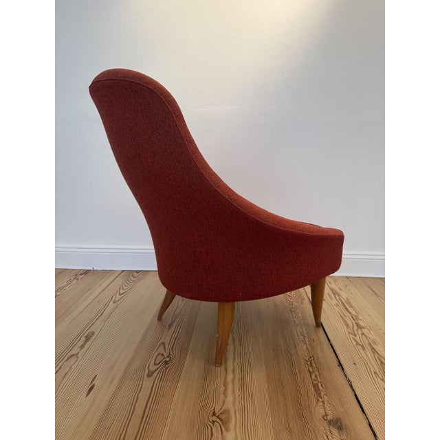 Nordiska Kompaniet Eva Armchair by Kerstin Hörlin-Holmquist for Nordiska Kompaniet For Sale - Image 4 of 6