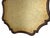 Gold Vintage Faux Bamboo Coffee Table Gold Leaf Italian Regency For Sale - Image 8 of 15