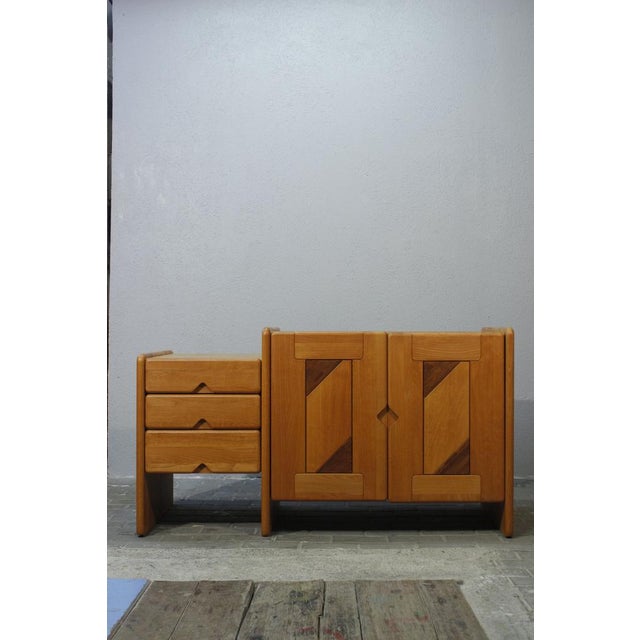 Fagus Series Sideboard in Elm by Søren Nissen & Ebbe Gehl for Meubles Seltz, 1990s For Sale - Image 16 of 16