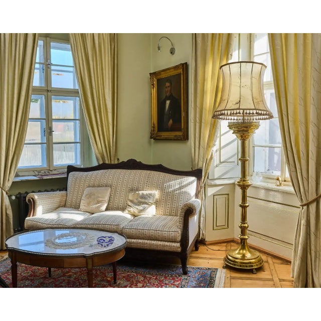 2000 - 2009 Large Gothic Style Floor Lamp For Sale - Image 5 of 12