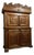 Renaissance Style Montbéliard Four-Door Cabinet in Oak For Sale