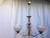 Art Deco Chandelier, 1950s, in Very Good conditions. Designed 1950 to 1959 European Plug (up to 250V).The wiring of this...