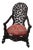 Victorian Anglo-Indian Armchair in Wood, Burma / Republic of the Union of Myanmar, 1880 For Sale