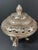 Late 20th Century Chinese Art Silver Gilt Bronze Metal Incense Burner For Sale In New York - Image 6 of 11