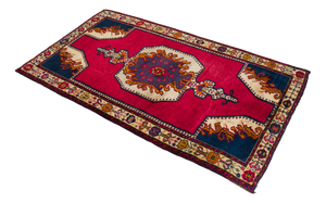 Hand-Knotted Cordi Rug, 1970s