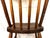 Farmhouse Antique Primitive Oak Rocking Chair, 19th Century Pressed Back Armless Rocker For Sale - Image 3 of 9