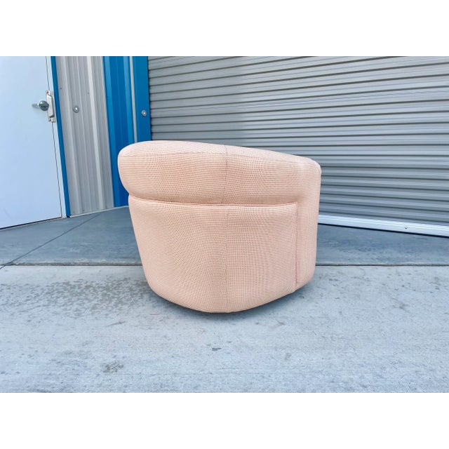 1960s Mid Century Swivel Lounge Chairs - Set of 2 For Sale - Image 10 of 13