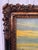 50x40" Ornate Baroque Giltwood & Black Enamel Frame W/Oil on Canvas Painting For Sale - Image 4 of 16