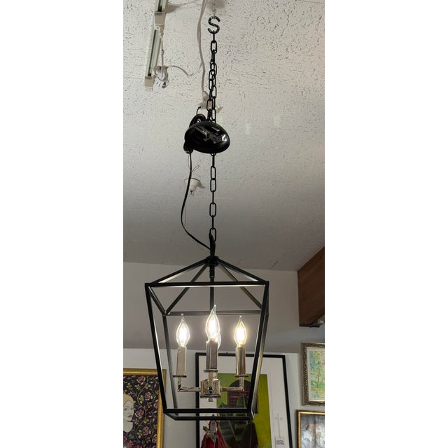 Rustic Maxim Lighting Abode Four Light Small Chandelier For Sale - Image 4 of 12