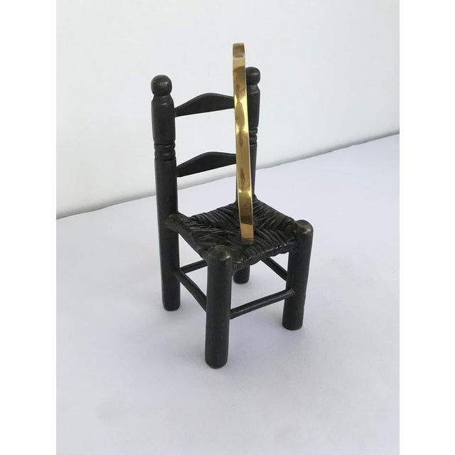 Italian Bronze Abstract Sculpture by Concetto Pozzati, 1989 For Sale - Image 6 of 18