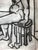 1940s John Bowers Modernist Cubist Nude 1940s Charcoal Drawing Uc Berkeley Mfa For Sale - Image 5 of 14