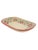 Set of 4 Bat Trang Vietnamese Ceramic Serving Dishes Hand Painted Red Floral & Blue Vine Pattern For Sale - Image 4 of 13