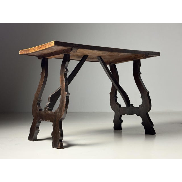 Italian Walnut Console, 18th Century For Sale - Image 13 of 18