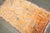 Folk Art Orange Vintage Tibetan Rug no. j5291 For Sale - Image 3 of 5