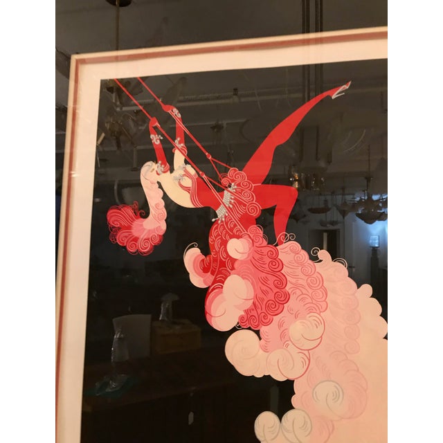 Erte ‘French, 1892-1990’ the Trapeze For Sale In New York - Image 6 of 11
