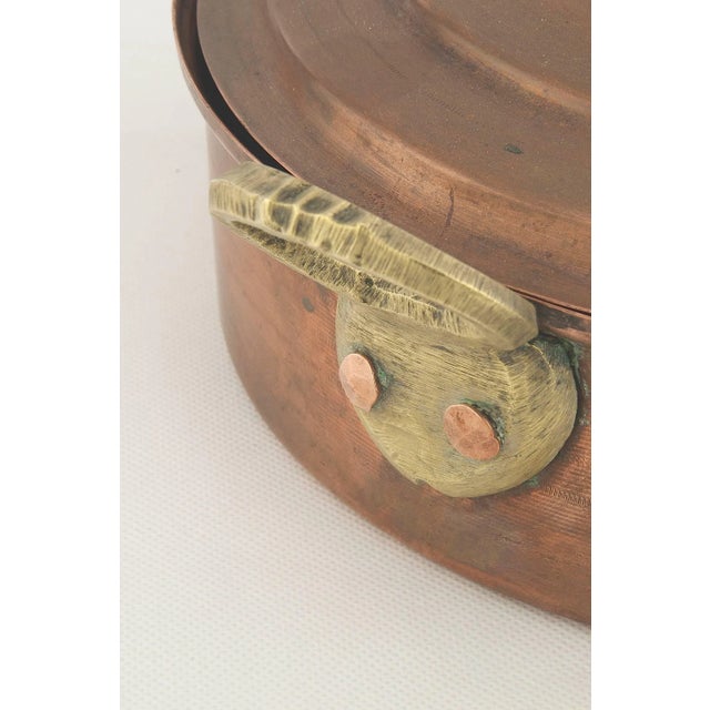 Copper Centerpiece, 1950s For Sale - Image 6 of 8
