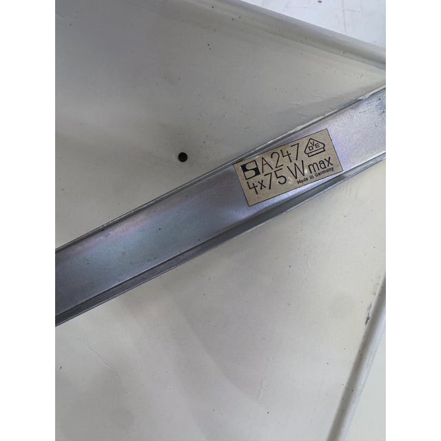 Metal Space Age Oyster Cross Lamps by Rolf Krüger for Staff, 1970s, Set of 12 For Sale - Image 7 of 10