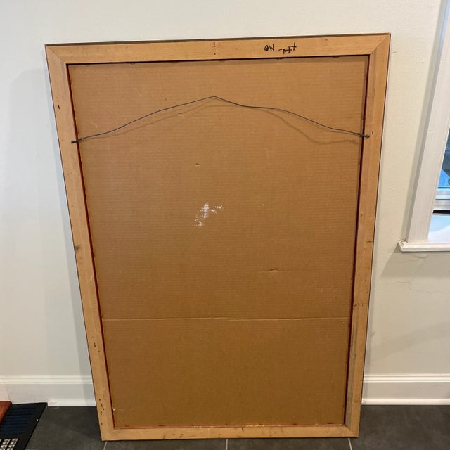 Early 20th Century Framed Asian Ancestral Painting on Silk For Sale - Image 11 of 12