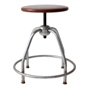 Mid Century Swivel Seat Stool