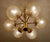 Large Space Age Bubble Glass Chandelier, 1970s For Sale - Image 4 of 18