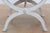 Mid 19th Century Swedish 1830s Empire Style Painted and Upholstered Stool with Spindle Arms For Sale - Image 5 of 9