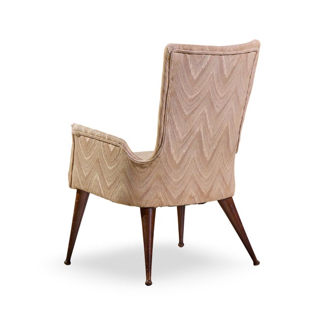 Mid 20th Century Ben Seibel Mid Century Envoy Walnut Lounge Chair For Sale - Image 5 of 9