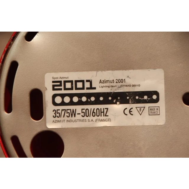 Space Age Red Spot Light, 2001 For Sale - Image 12 of 13