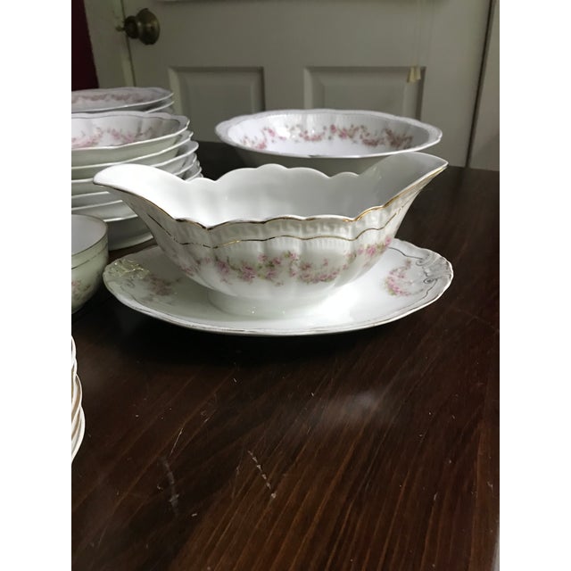 Antique Bavaria, Orleans Z S and C China Set for 6- 40 Pieces For Sale - Image 12 of 12