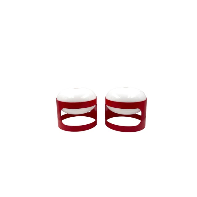 Space Age Model KD27 Table Lamps by Joe Colombo for Kartell, Italy, 1970s, Set of 2 For Sale - Image 12 of 16