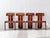 Vintage Sapporo Dining Chairs in Walnut by Mario Marenco for Mobil Girgi, 1970s, Set of 4 For Sale - Image 16 of 16