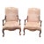 1990s Fine Pair of Large High Back Georgian Style Armchairs For Sale