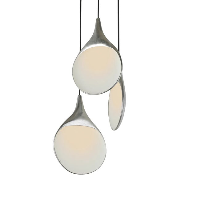 Made by the most skilled Italian craftsmen, the Stillabunt 3-Port Chandelier by Oggetti unites three ceramic pendants,...