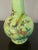 Antique Lime-Green Ground Famille Rose 'Bird and Flower' Vase For Sale - Image 4 of 9