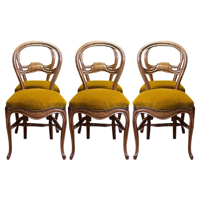 Louis Philippe Period Chairs, Set of 6 For Sale