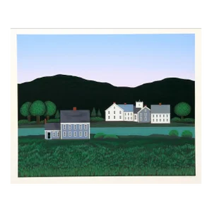 The River, Ted Jeremenko Screen Print
