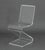 Modern Clear Acrylic "Z" Dining Chairs, 8 For Sale - Image 10 of 14