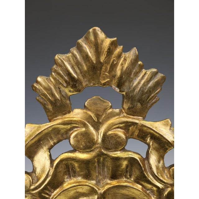 Rococo French Giltwood Wall Mirror, 1870 For Sale - Image 11 of 13
