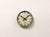 This wall clock was produced by Siemens Austria during the 1960s. It features a beige metal frame, and dial, an aluminum...